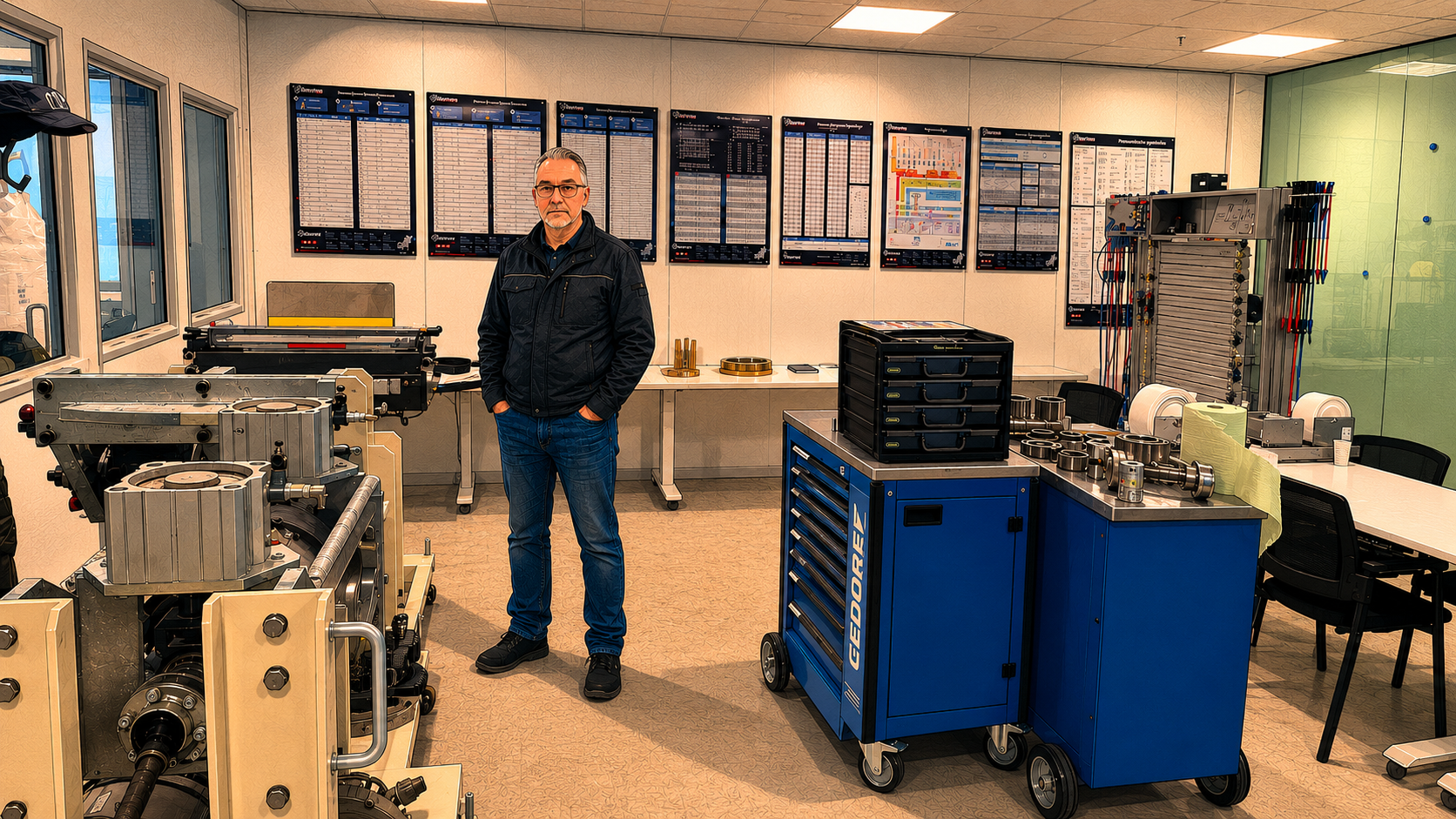 Leren op de werkplek in de opleidingsruimte
